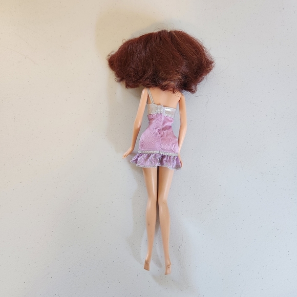 Barbie My Scene Chelsea Doll Auburn Red Ponytail Hair Parts Project Restoration - Picture 7 of 8